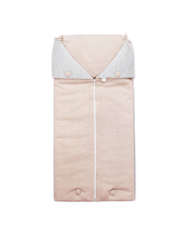 Soft Pink knitted cocoon by Rian Tricot