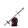 Cranium Vintage Toilet Brush Red by Vallvé, front view