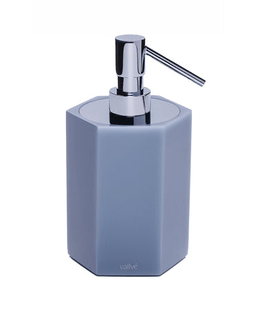 Hexa Soap Dispenser Light Sky by Vallvé, front view