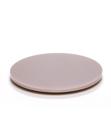 Fit Round Tray Mocha by Vallvé, front view