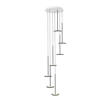 Sky Solo 7-Light LED Pendant Chandelier with Dim-to-Warm Technology by Pablo Designs - image 3