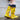 Packable Natural Rubber Rain Boots, Yellow — Pokeboo, view 1
