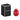 Ladenac Bois de Russie 220 g egg – Red Silver Stripes egg beside its black gift box
