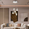 Finesse Decor Deuterium Round Chandelier Chrome