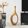 Finesse Decor Trombone Vase Large Matte Bronze