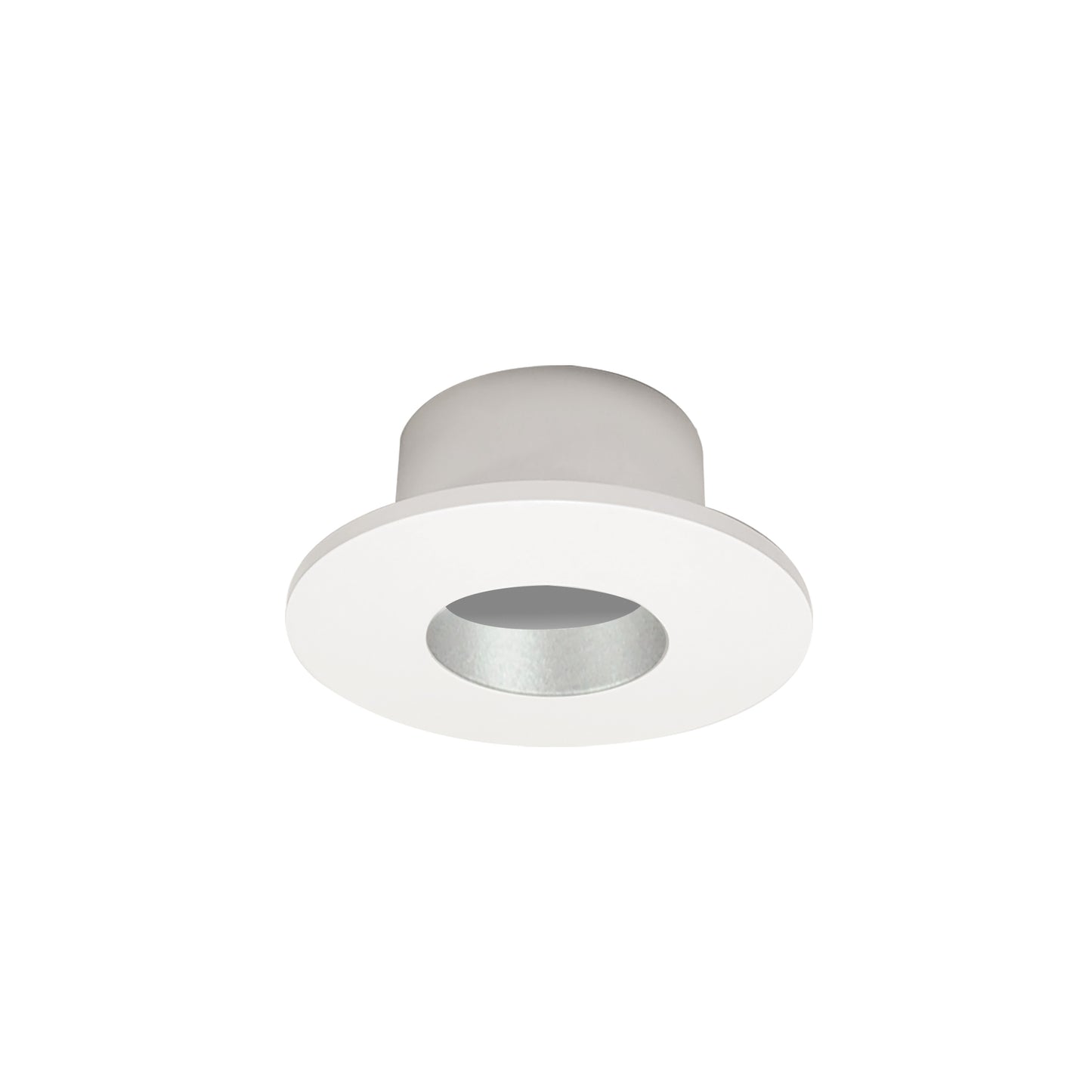 1-Inch Nora Lighting Iolite LED Recessed Downlight Trim - Can-less Round Fixture 2