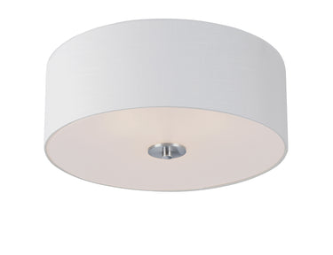 Maxim Lighting Bongo 3-Light Flush Mount Satin Nickel