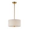 Maxim Lighting Bongo 2-Light Pendant/Semi-Flush Mount Natural Aged Brass
