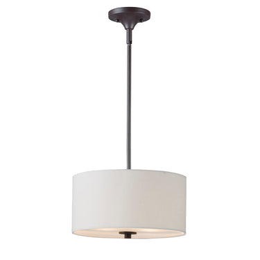 Maxim Lighting Bongo 2-Light Pendant/Semi-Flush Mount Oil Rubbed Bronze