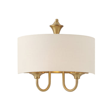 Maxim Lighting Bongo Wall Sconce Natural Aged Brass