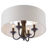 Maxim Lighting Bongo 4-Light Pendant/Semi-Flush Mount Oil Rubbed Bronze
