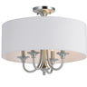 Maxim Lighting Bongo 4-Light Pendant/Semi-Flush Mount Satin Nickel