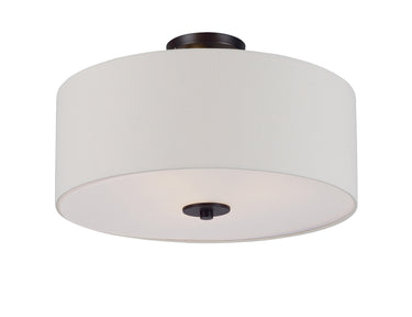 Maxim Lighting Bongo 3-Light Pendant/Semi-Flush Mount Oil Rubbed Bronze