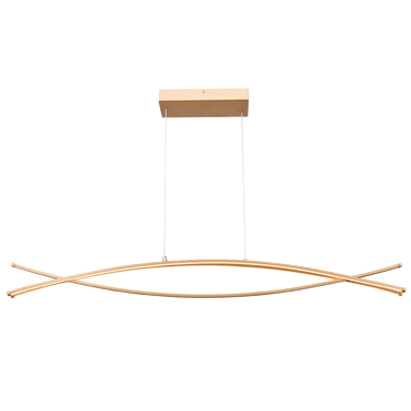 Abra Lighting Wishbone Crossed Frame Pendant