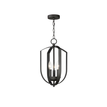 Maxim Lighting Provident 3-Light Chandelier Black