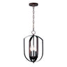 Maxim Lighting Provident 3-Light Chandelier Oil Rubbed Bronze
