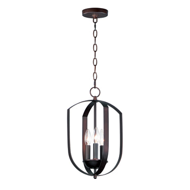 Maxim Lighting Provident 3-Light Chandelier Oil Rubbed Bronze
