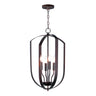 Maxim Lighting Provident 4-Light Chandelier Oil Rubbed Bronze