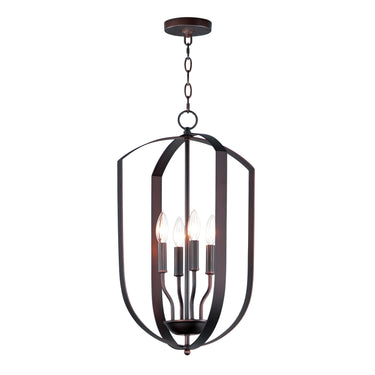 Maxim Lighting Provident 4-Light Chandelier Oil Rubbed Bronze