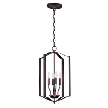 Maxim Lighting Provident 4-Light Chandelier Oil Rubbed Bronze