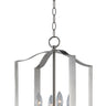 Maxim Lighting Provident 4-Light Chandelier Satin Nickel