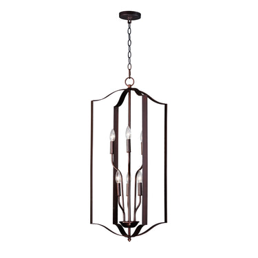 Maxim Lighting Provident 6-Light Chandelier Oil Rubbed Bronze