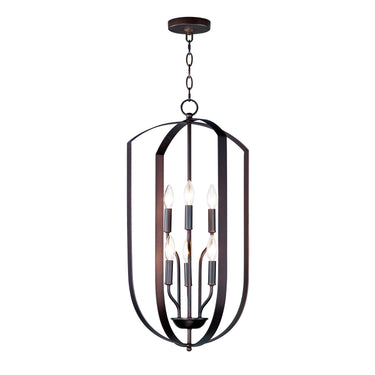 Maxim Lighting Provident 6-Light Chandelier Oil Rubbed Bronze