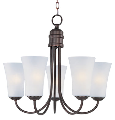 Maxim Lighting Logan 5-Light Chandelier Oil Rubbed Bronze