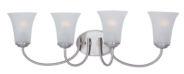 Maxim Lighting Logan 4-Light Bath Vanity Satin Nickel