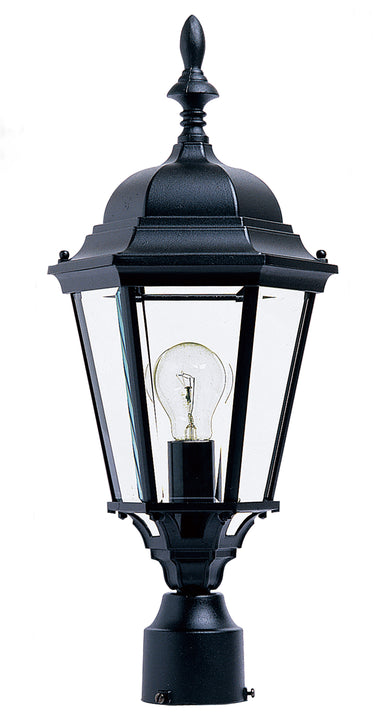 Maxim Lighting Westlake Cast Outdoor Pole/Post Lantern Black