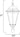 Maxim Lighting Westlake Cast Outdoor Pole/Post Lantern Black