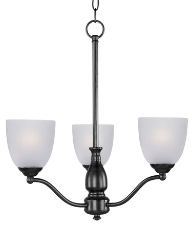 Maxim Lighting Stefan 3-Light Chandelier Black