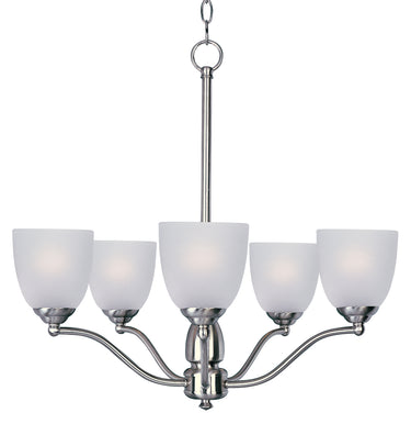 Maxim Lighting Stefan 5-Light Chandelier Satin Nickel