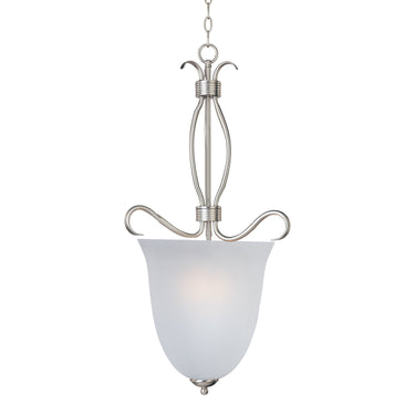 Maxim Lighting Basix 4-Light Entry Foyer Pendant Satin Nickel