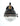 Maxim Lighting Portside 10" Outdoor Wall Sconce Oil Rubbed Bronze/Antique Brass