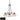 Calder 3-Light Chandelier - Brushed Nickel by Elk 10205/3