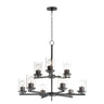 Maxim Lighting Corona 9-Light Chandelier Black