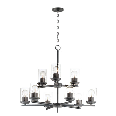 Maxim Lighting Corona 9-Light Chandelier Black