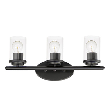 Maxim Lighting Corona 3-Light Bath Vanity Black
