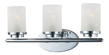 Maxim Lighting Corona 3-Light Bath Vanity Polished Chrome