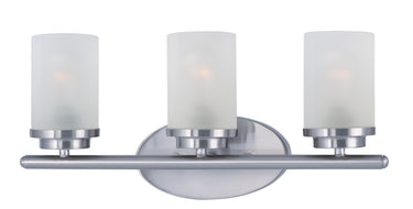 Maxim Lighting Corona 3-Light Bath Vanity Satin Nickel