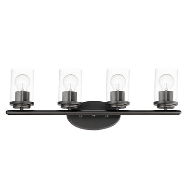 Maxim Lighting Corona 4-Light Bath Vanity Black