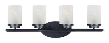 Maxim Lighting Corona 4-Light Bath Vanity Black