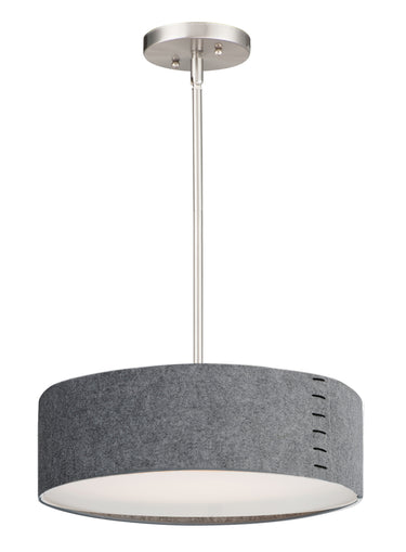 Maxim Lighting Prime Acoustic 16" LED Pendant Satin Nickel