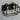 Maxim Lighting Liner 2-Light Bath Vanity Black/Satin Brass
