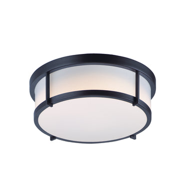 Maxim Lighting Rogue 13" LED Flush Mount Black