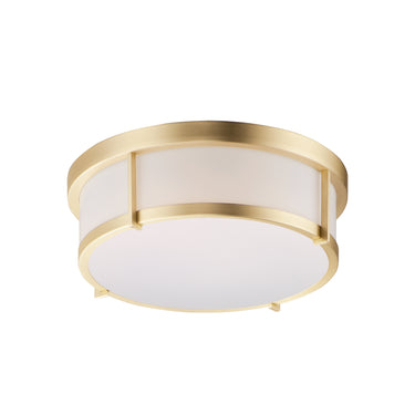 Maxim Lighting Rogue 13" LED Flush Mount Satin Brass