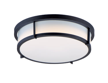 Maxim Lighting Rogue 17" LED Flush Mount Black