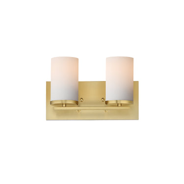 Maxim Lighting Lateral 2-Light Bath Vanity Satin Brass