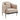 Finesse Decor Versa Transitional Elegance Accent Chair - Beige, Black and Gold
